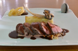 Smiths at Gretna Green Hotel. Eating out. Beef and truffels. 25th May 2016 JONATHAN BECKER